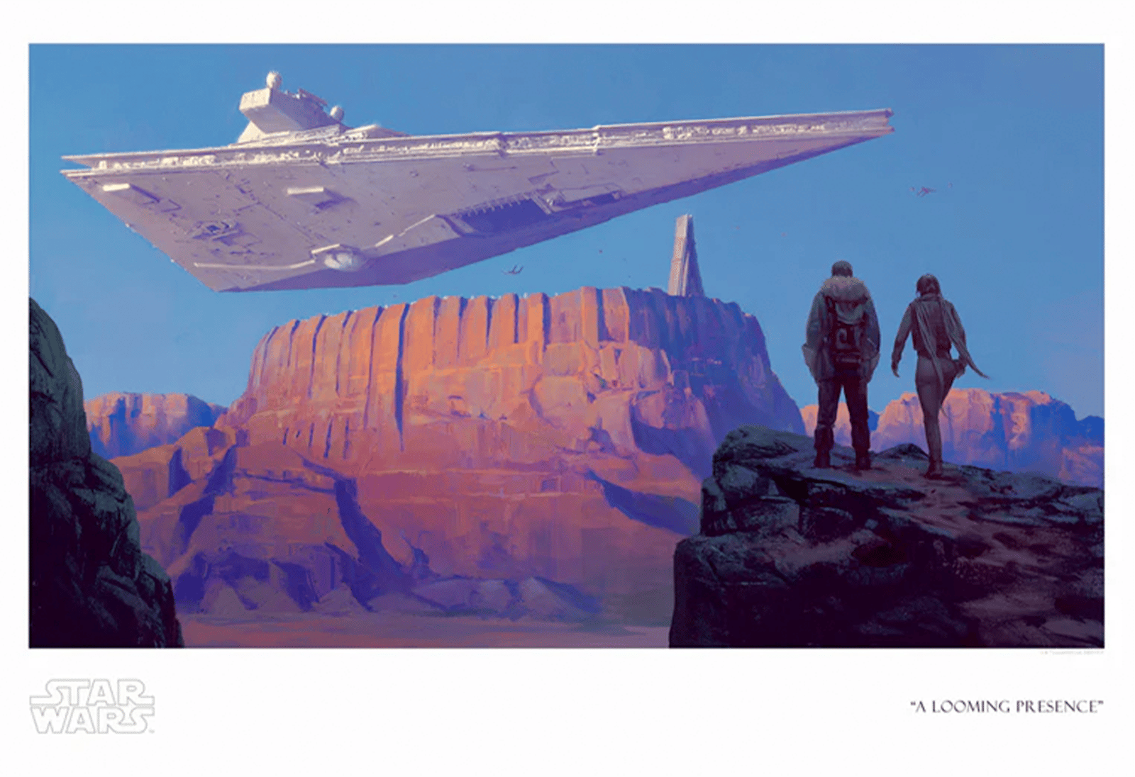 Star Wars A Looming Presence Art Print  View 3