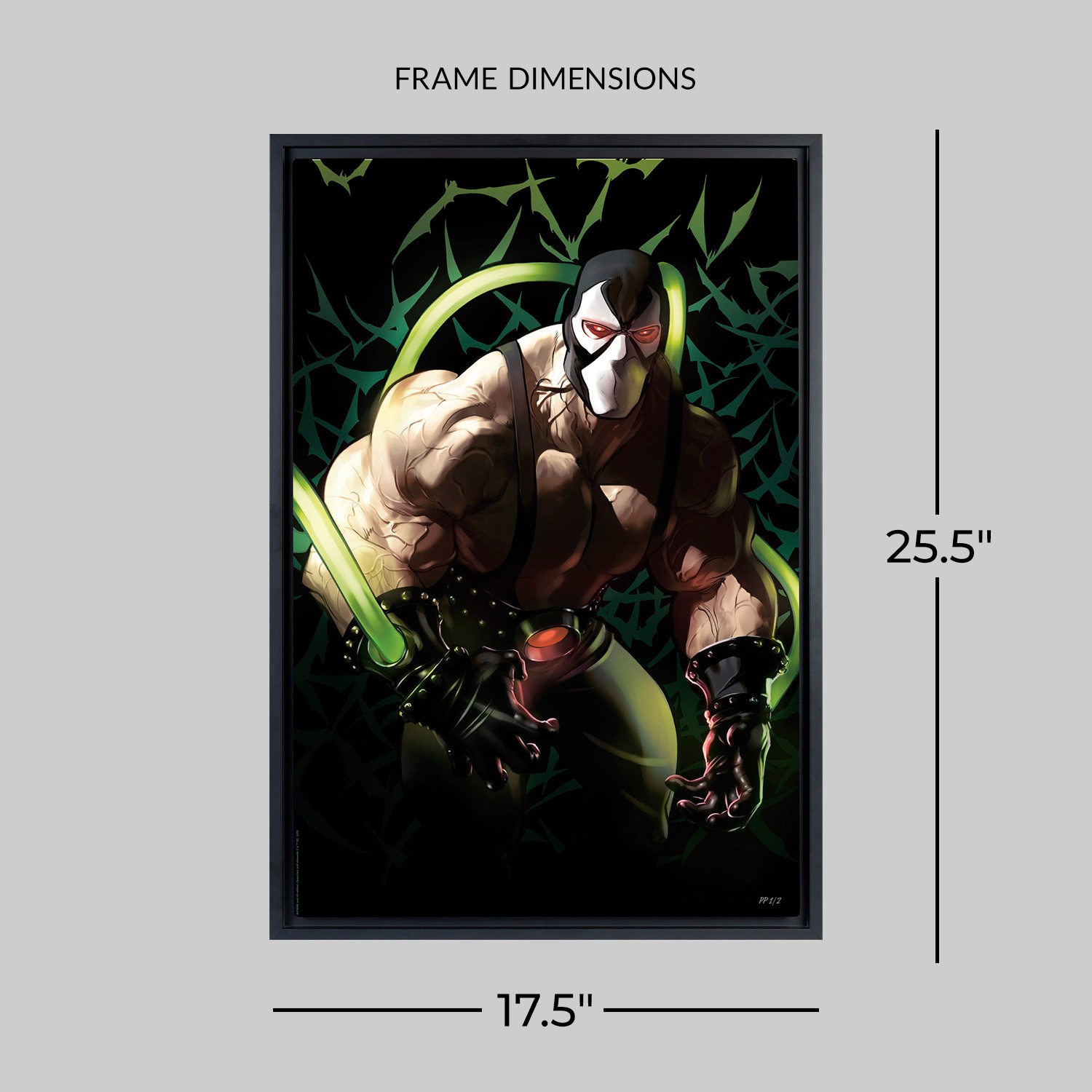 DC Comics Bane Art Print  Exclusive Edition View 2