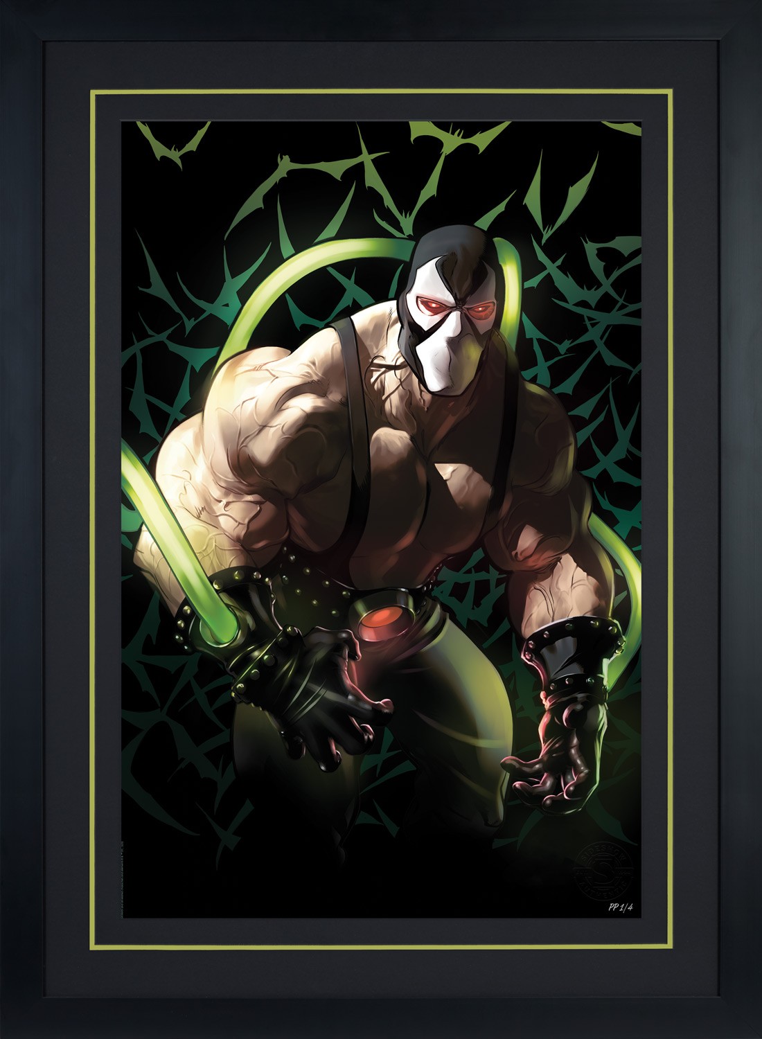 DC Comics Bane Art Print  Exclusive Edition View 6