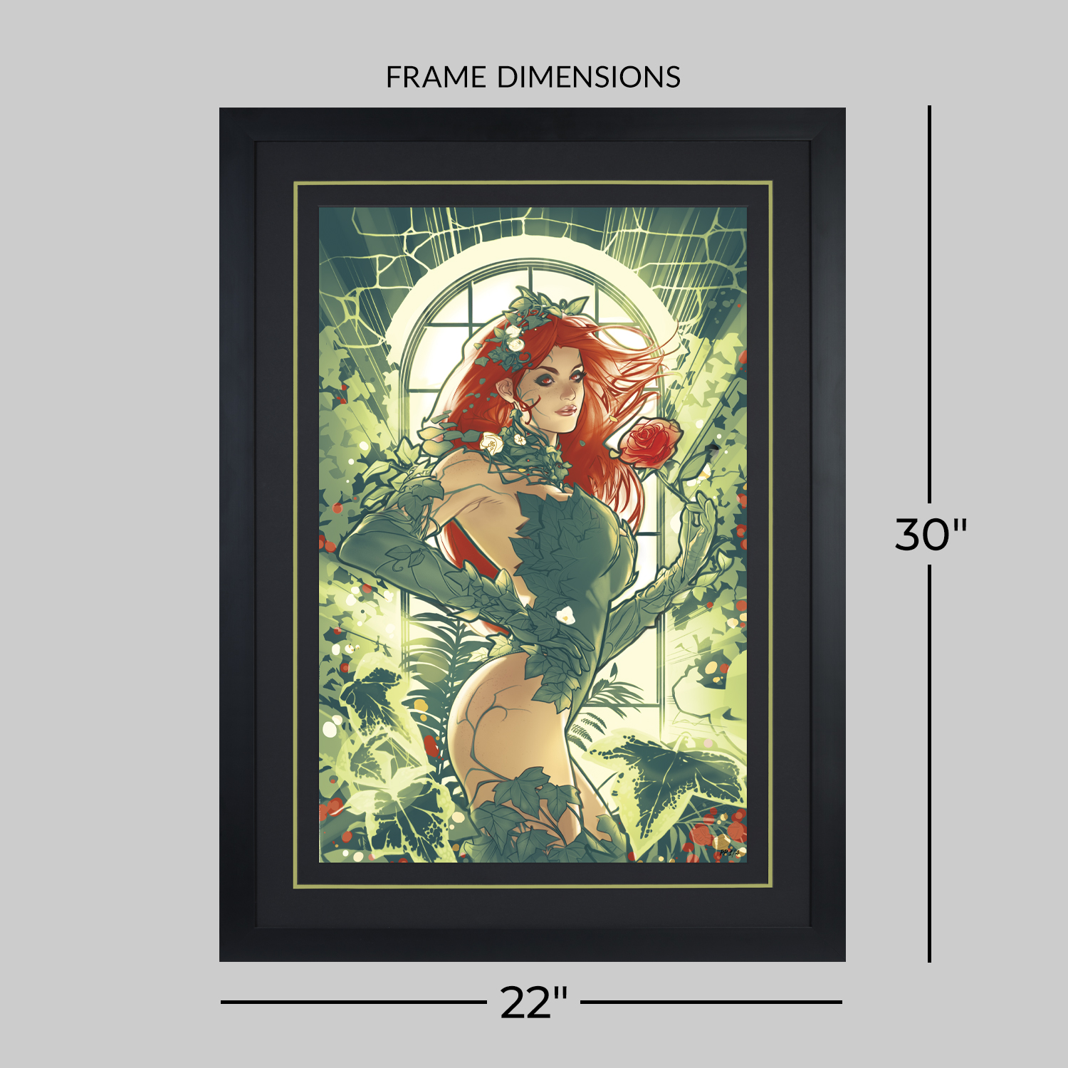 DC Comics Poison Ivy™ Art Print  Exclusive Edition View 2