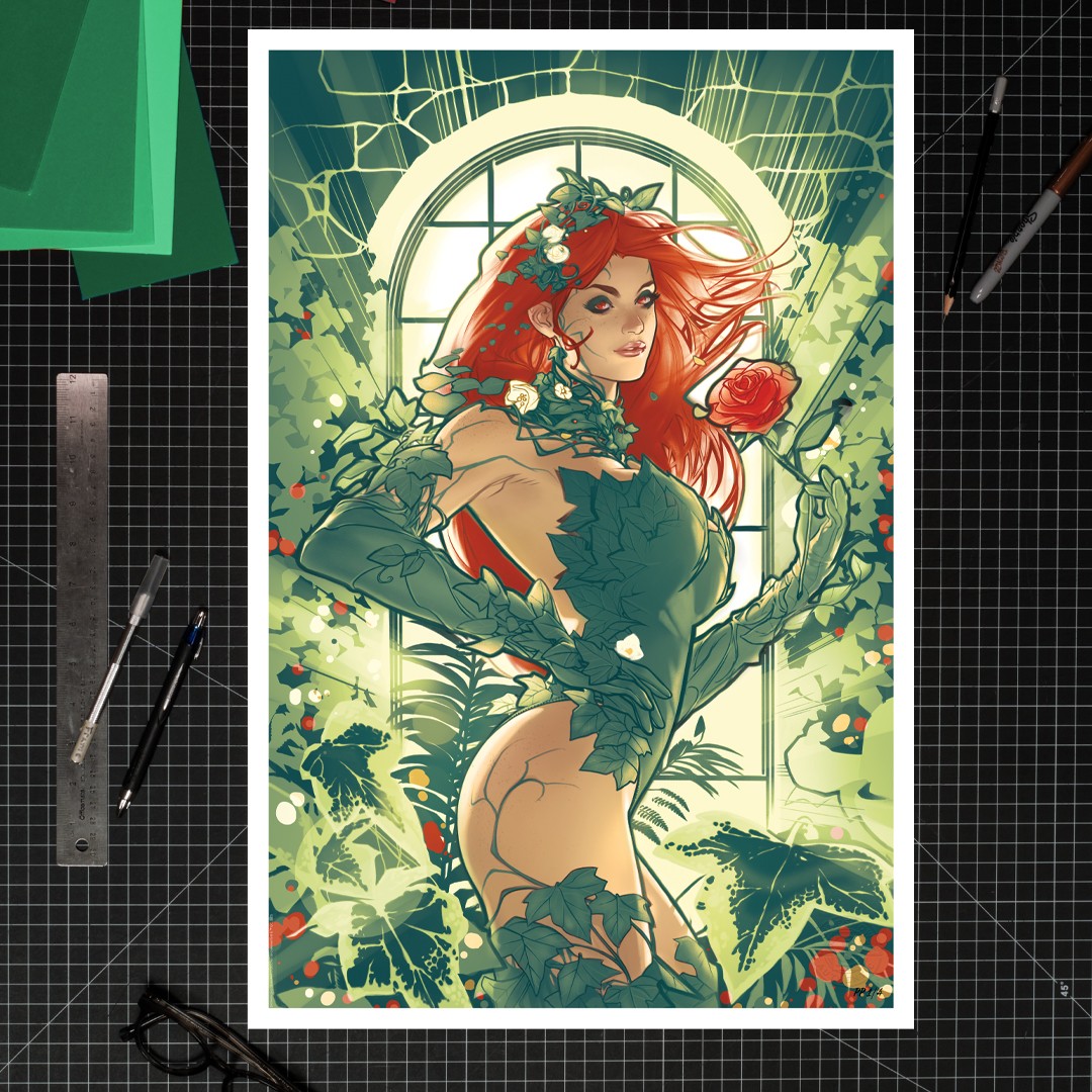 DC Comics Poison Ivy™ Art Print  Exclusive Edition View 1