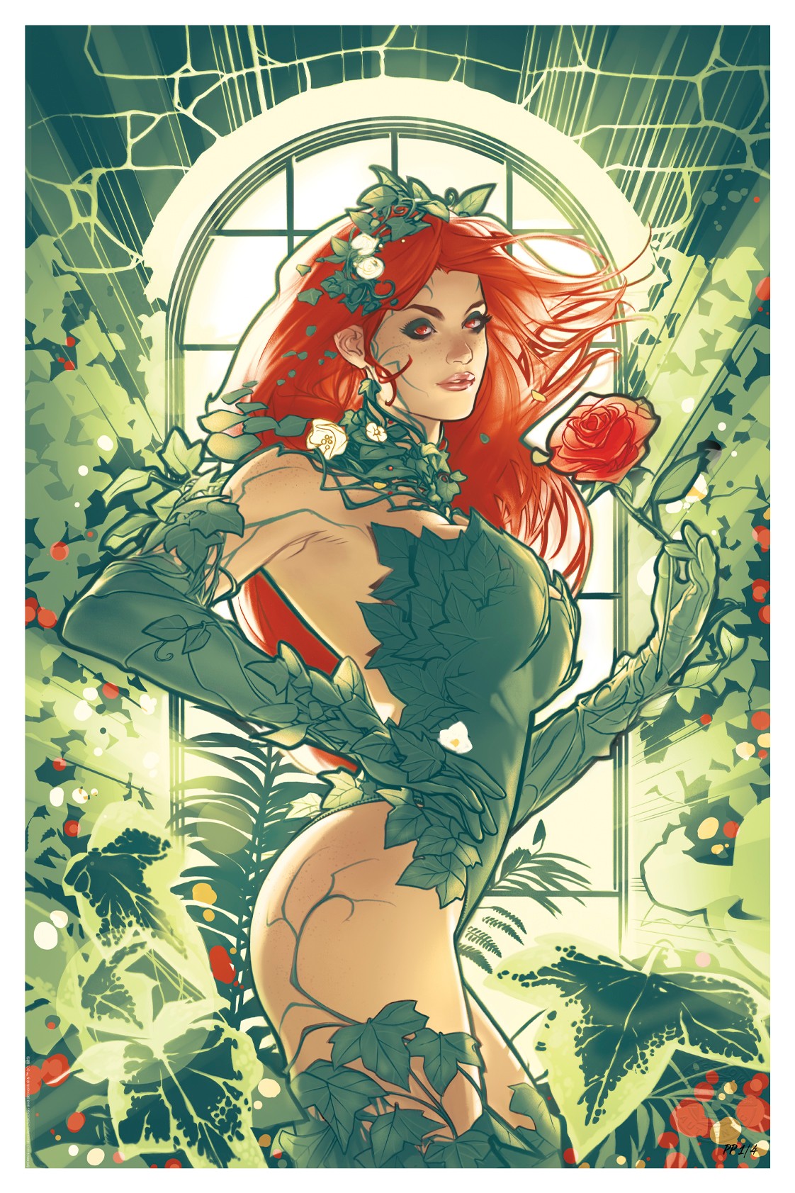 DC Comics Poison Ivy™ Art Print  Exclusive Edition View 6
