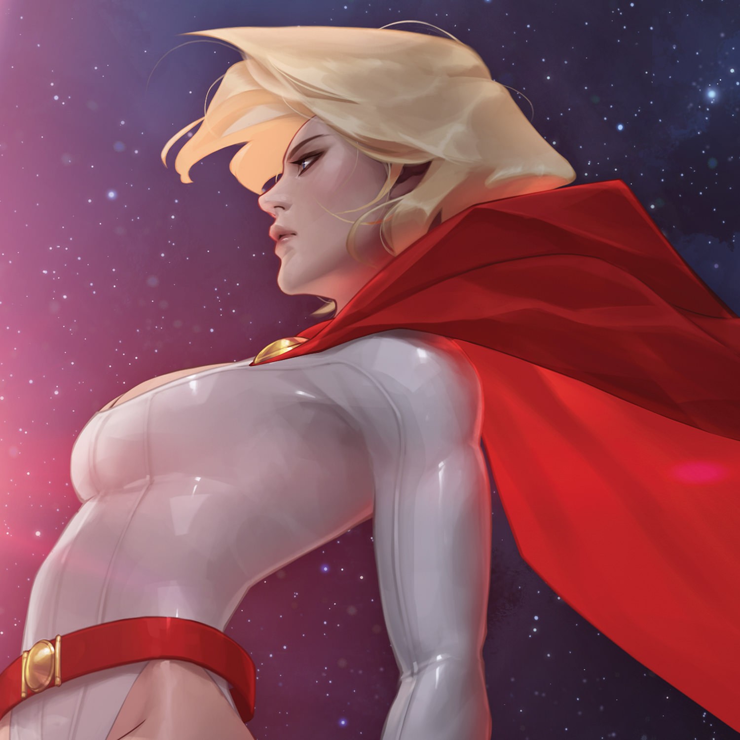 DC Comics Power Girl™ Art Print  Exclusive Edition View 3