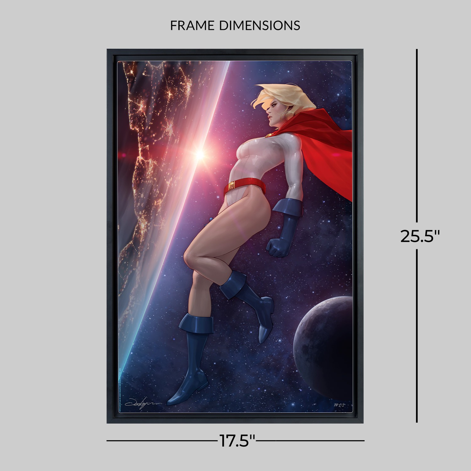 DC Comics Power Girl™ Art Print  Exclusive Edition View 2