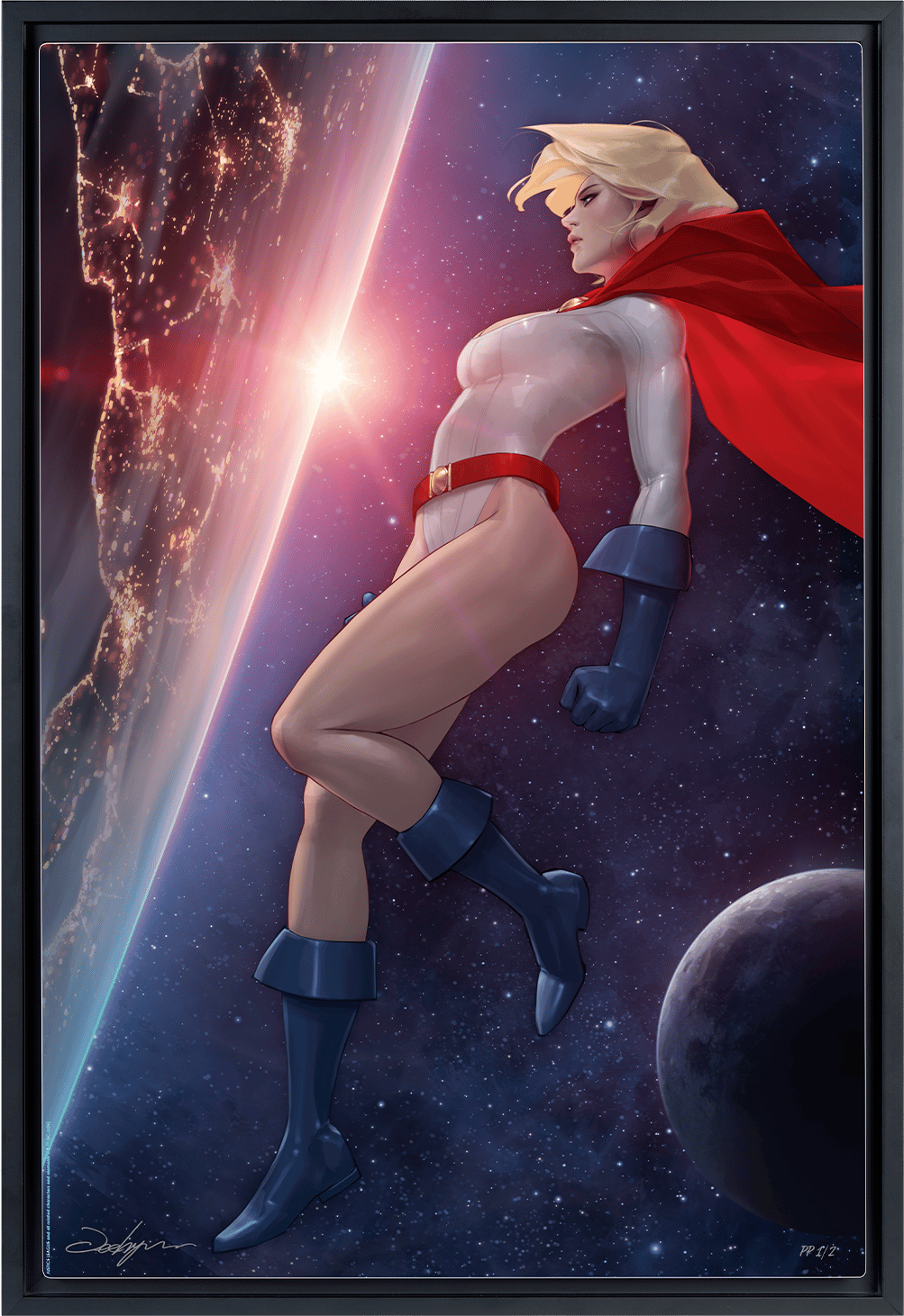DC Comics Power Girl™ Art Print  Exclusive Edition View 6