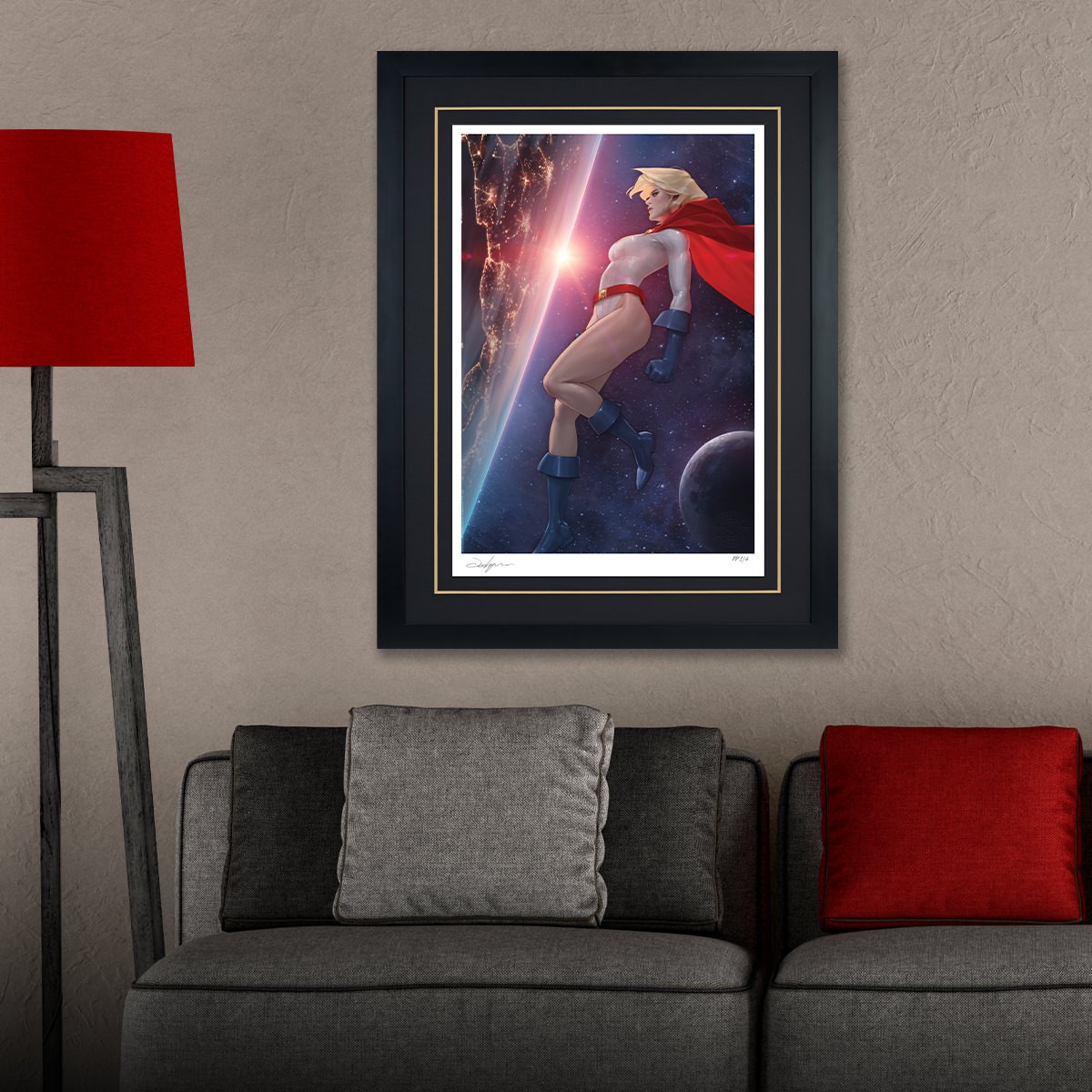DC Comics Power Girl™ Art Print  Exclusive Edition View 1