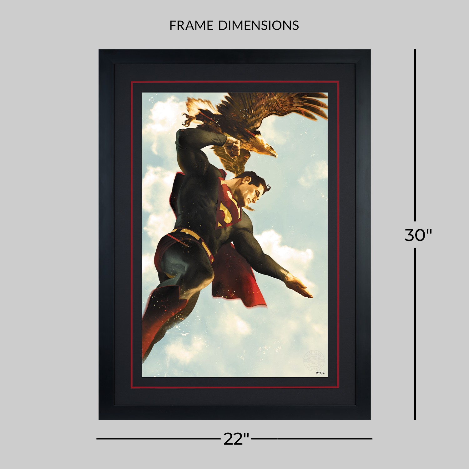 DC Comics Superman™ Art Print  Exclusive Edition View 2
