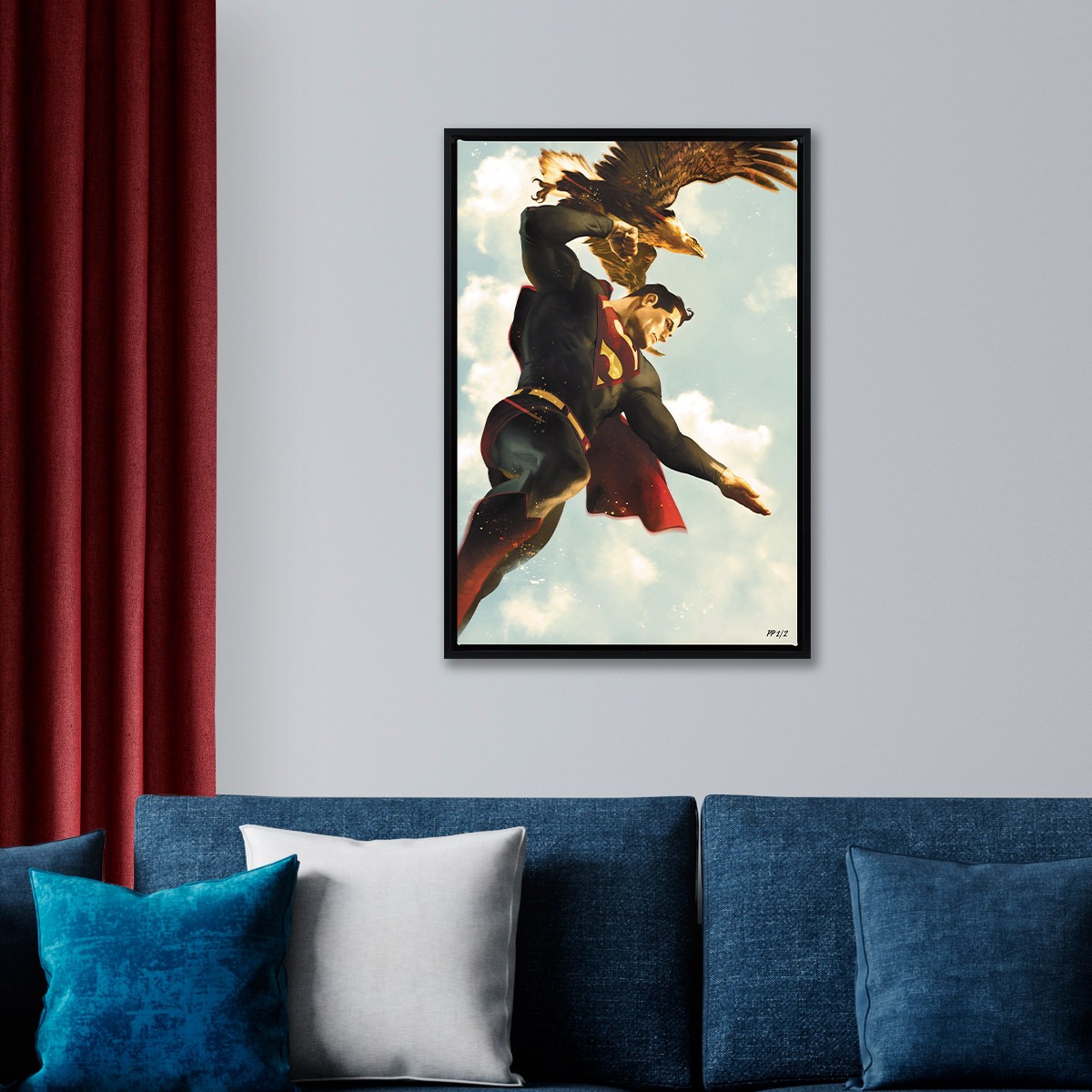 DC Comics Superman™ Art Print  Exclusive Edition View 1