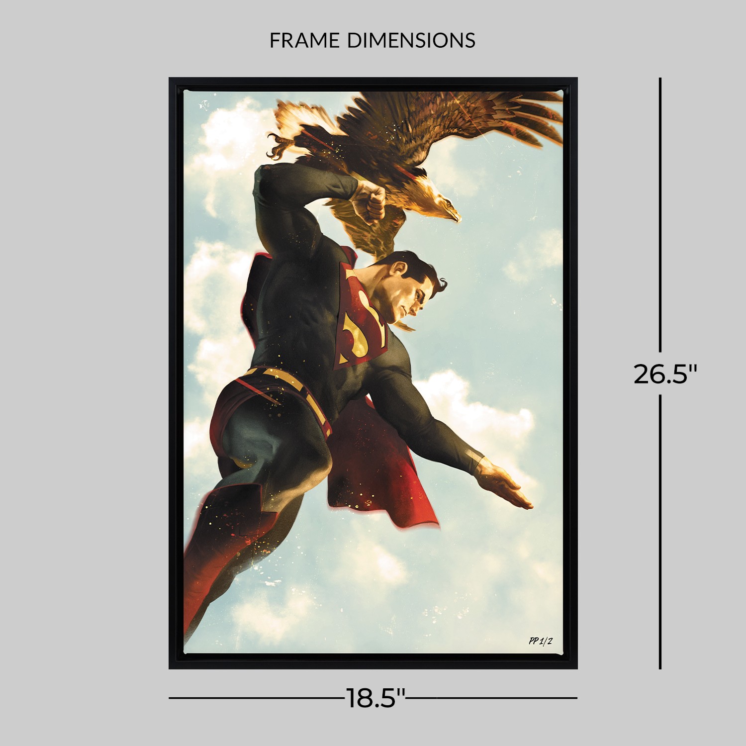 DC Comics Superman™ Art Print  Exclusive Edition View 2