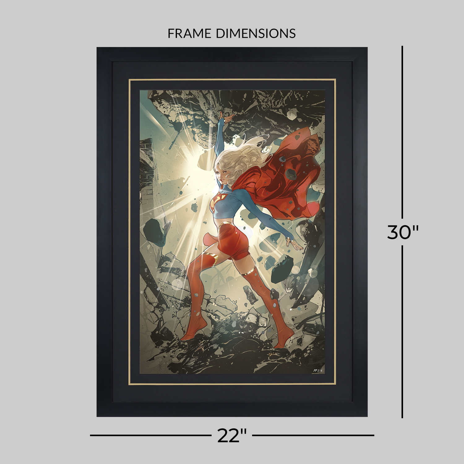 DC Comics Supergirl™ Art Print  Exclusive Edition View 2