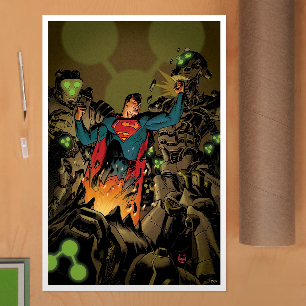 DC Comics Superman™: Space Age Art Print  Exclusive Edition View 1