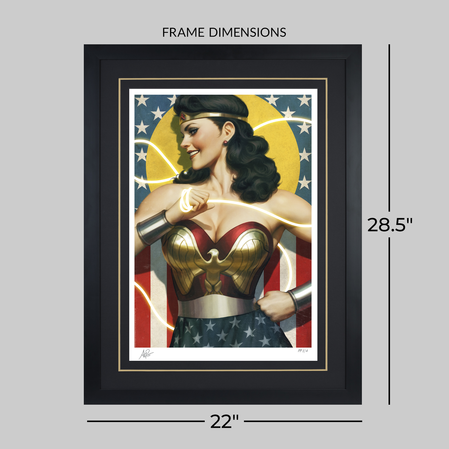 DC Comics Wonder Woman™: New History of the DC Universe Art Print  Exclusive Edition View 2