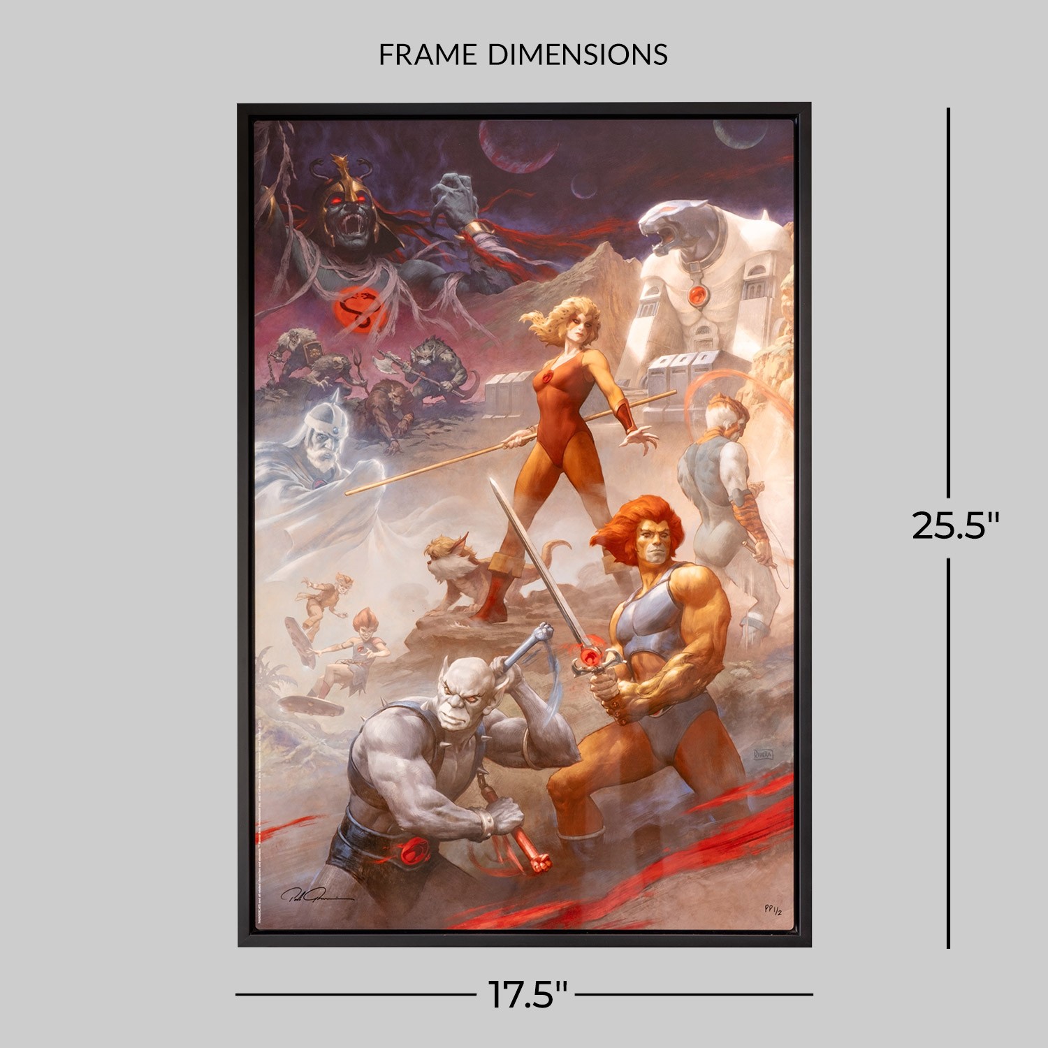 ThunderCats ThunderCats, Ho! Art Print  Exclusive Edition View 2