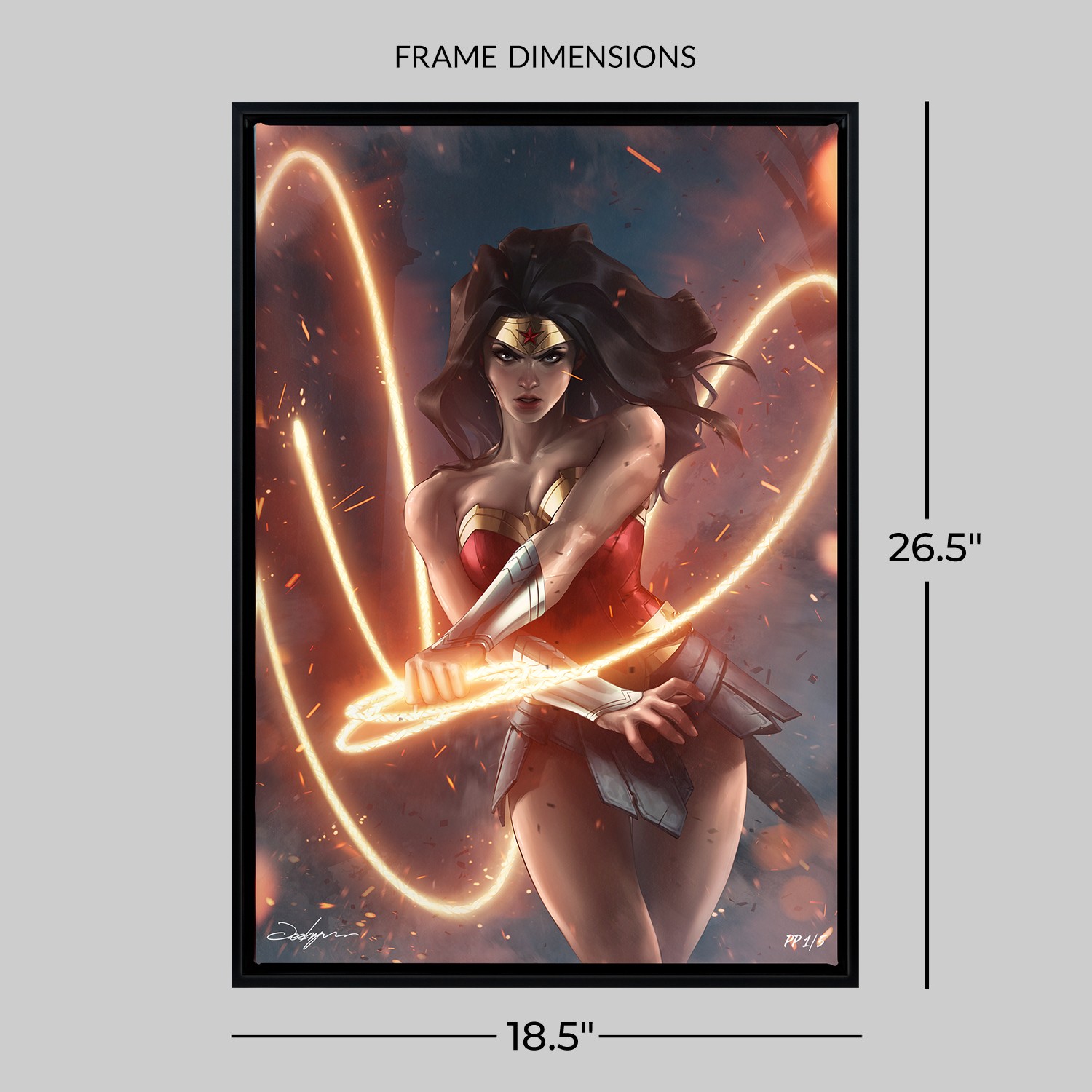 DC Comics Wonder Woman™ Art Print  Exclusive Edition View 2