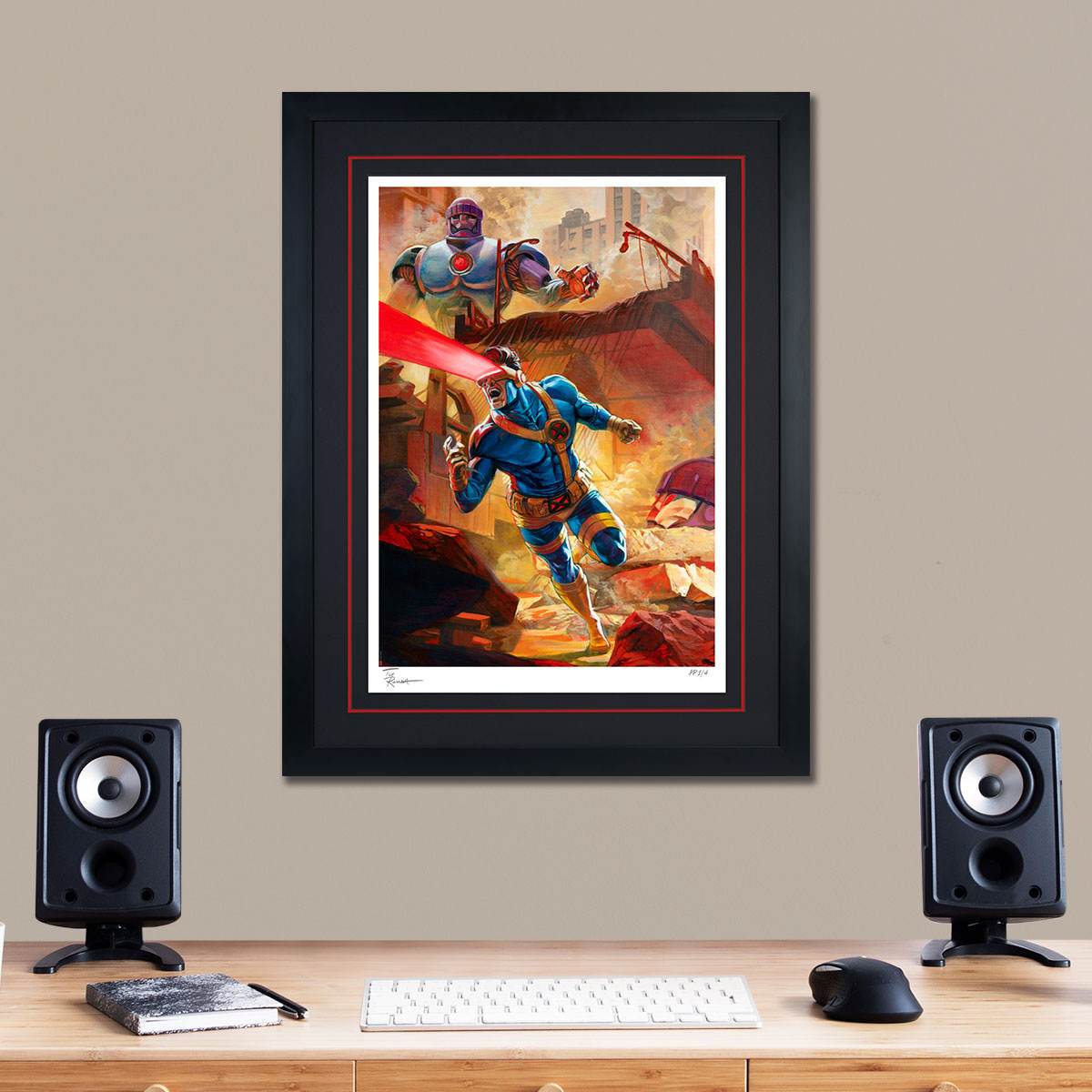 Marvel Cyclops Art Print  Exclusive Edition View 1