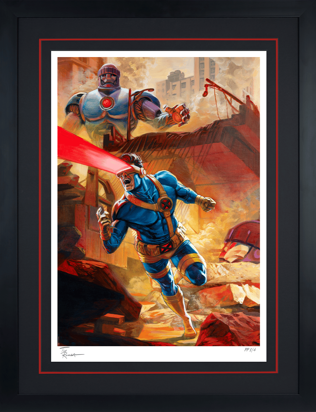 Marvel Cyclops Art Print  Exclusive Edition View 7