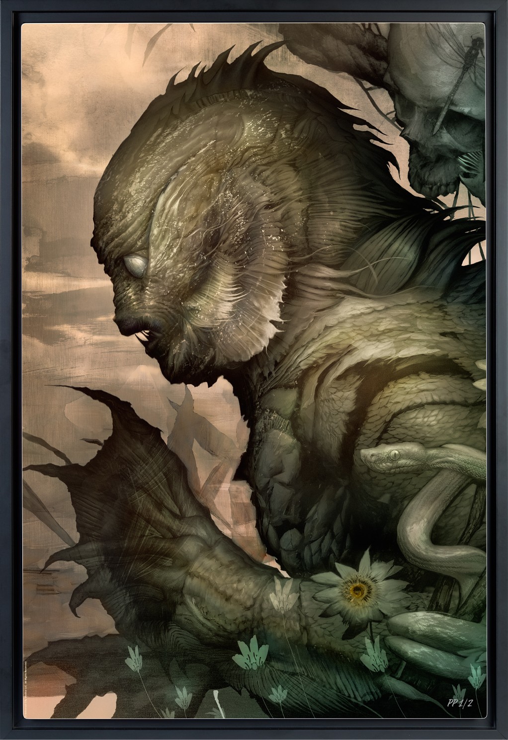 Universal Monsters The Creature from the Black Lagoon Art Print  Exclusive Edition View 7