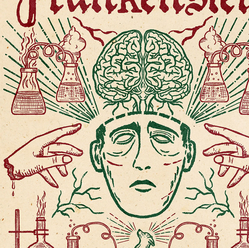Hammer The Curse of Frankenstein Movie Poster  View 3