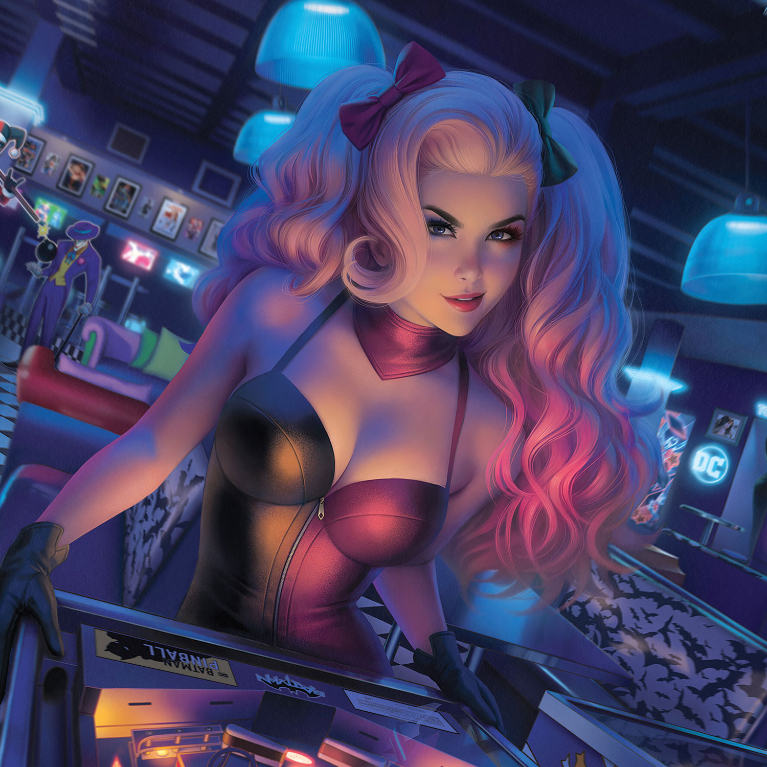 DC Comics Harley Quinn™: Legends of the Dark Knight #1 Art Print  Exclusive Edition View 3