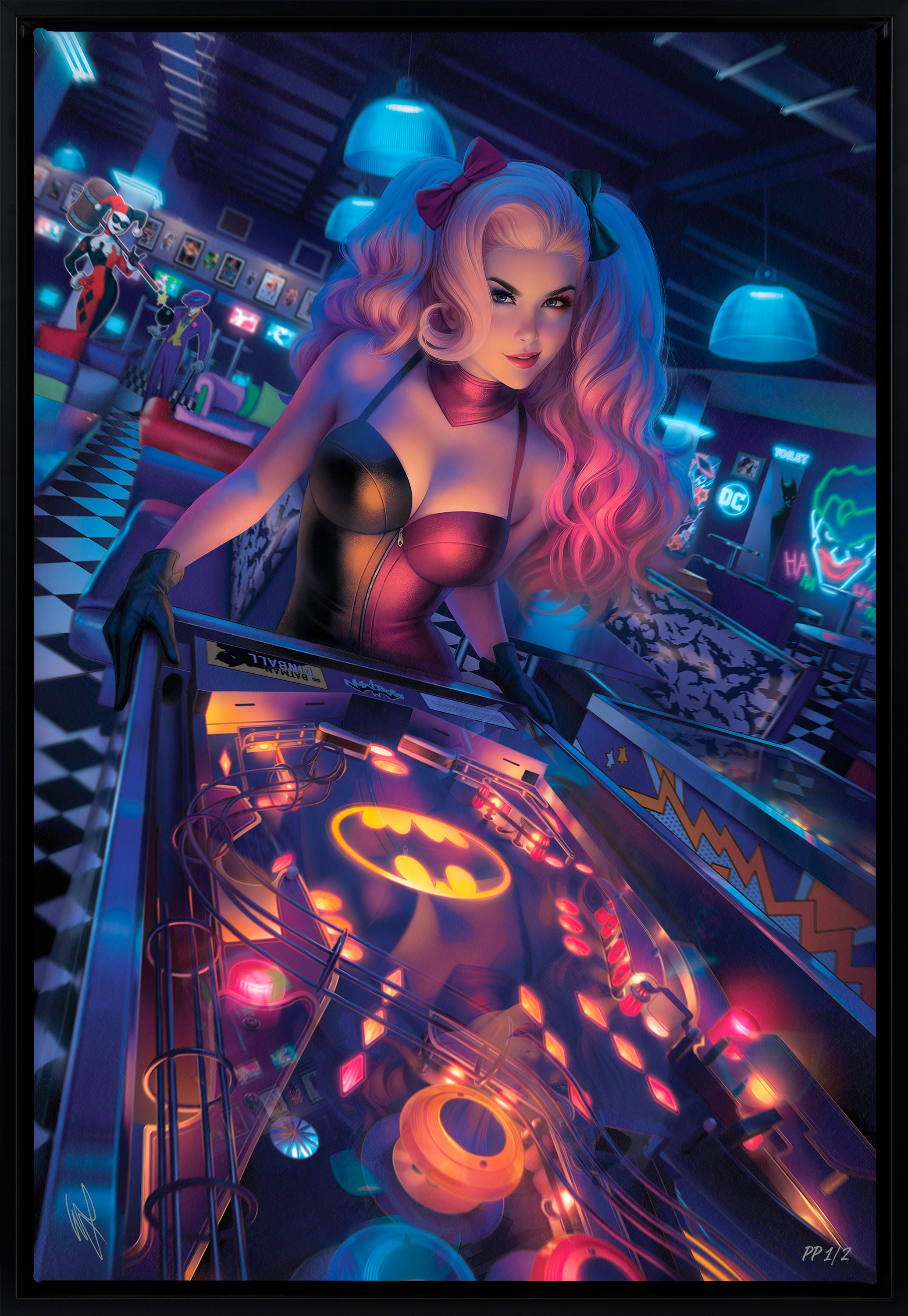 DC Comics Harley Quinn™: Legends of the Dark Knight #1 Art Print  Exclusive Edition View 9