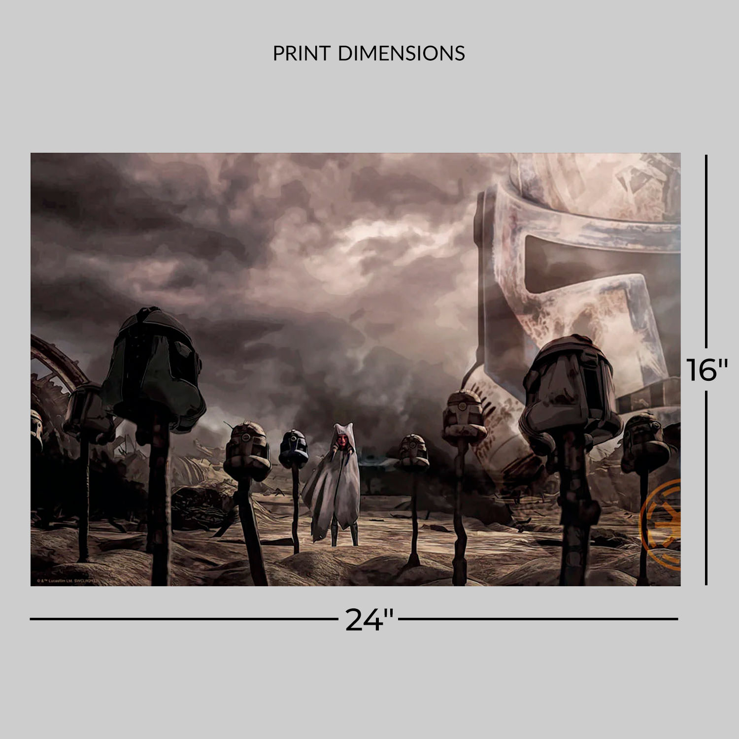Star Wars Fall of the Republic Art Print  View 2