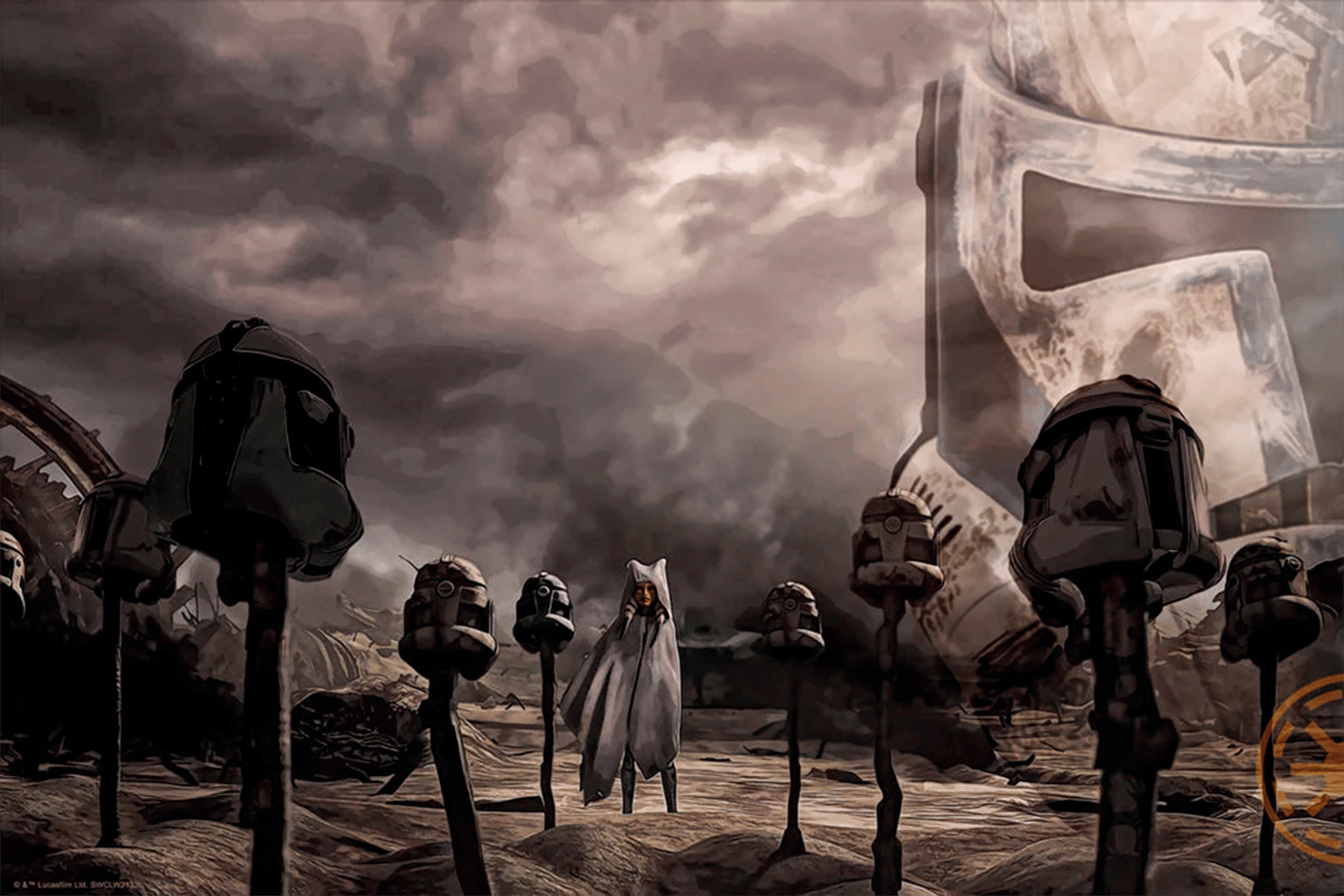Star Wars Fall of the Republic Art Print  View 3