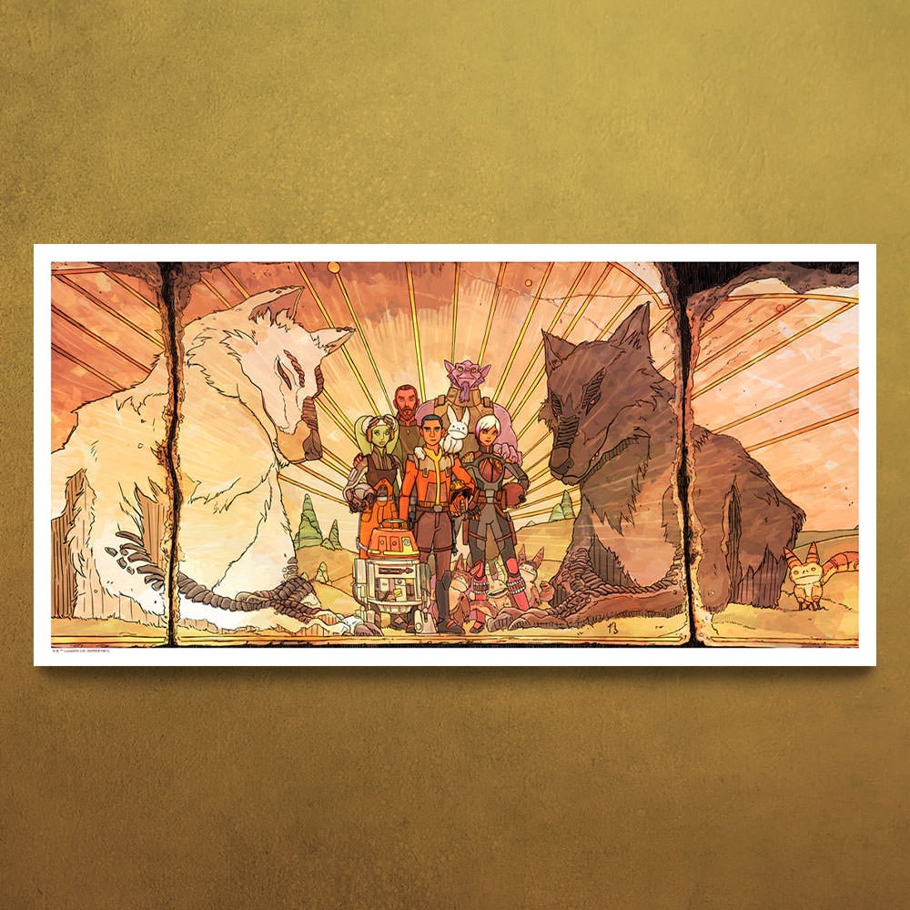 Star Wars Rebels Mural Art Print  View 1