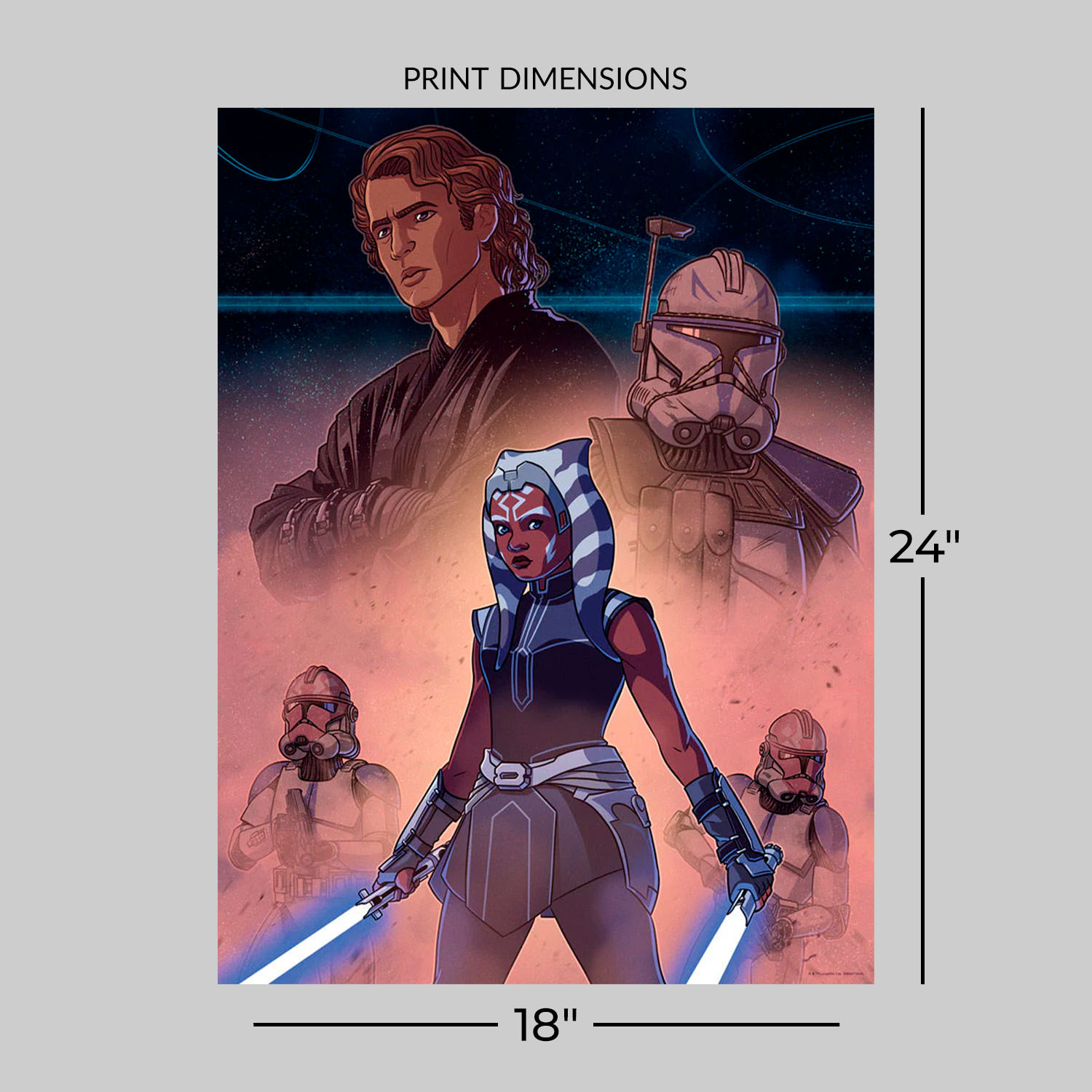 Star Wars Visions of the Past Art Print  View 2