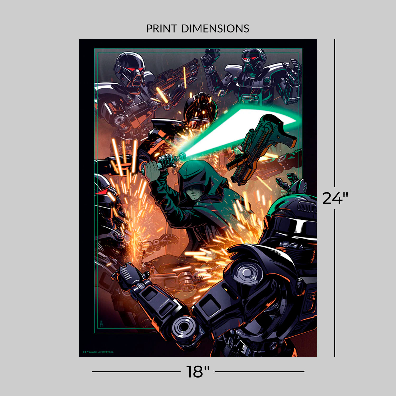 Star Wars Masterhood Art Print  View 2