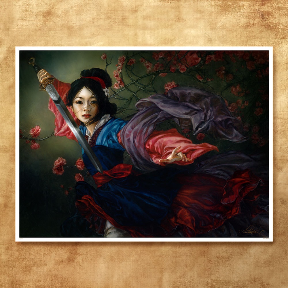Disney The Elegant Warrior Art Print  View 1