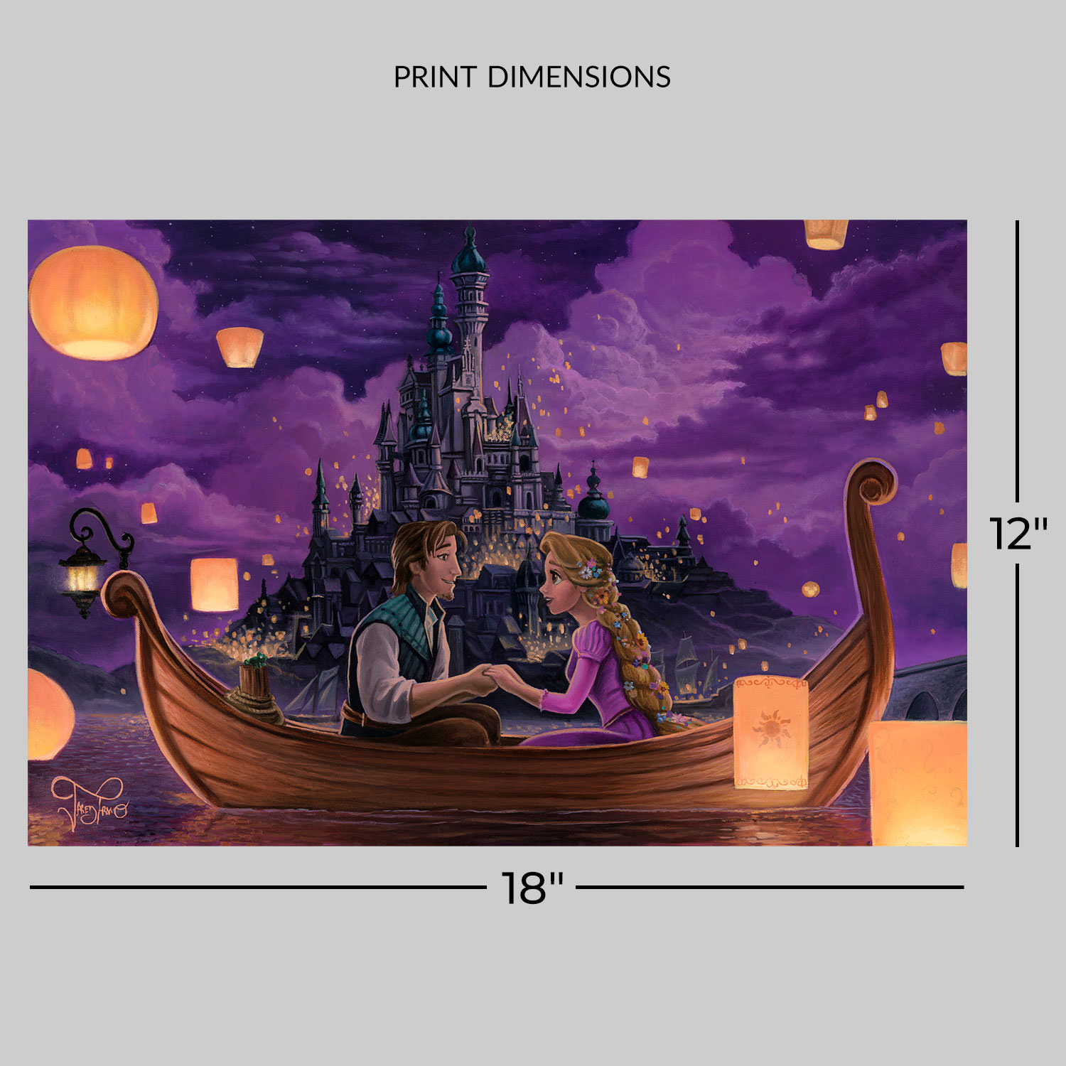 Disney Festival of Lights Art Print  View 2