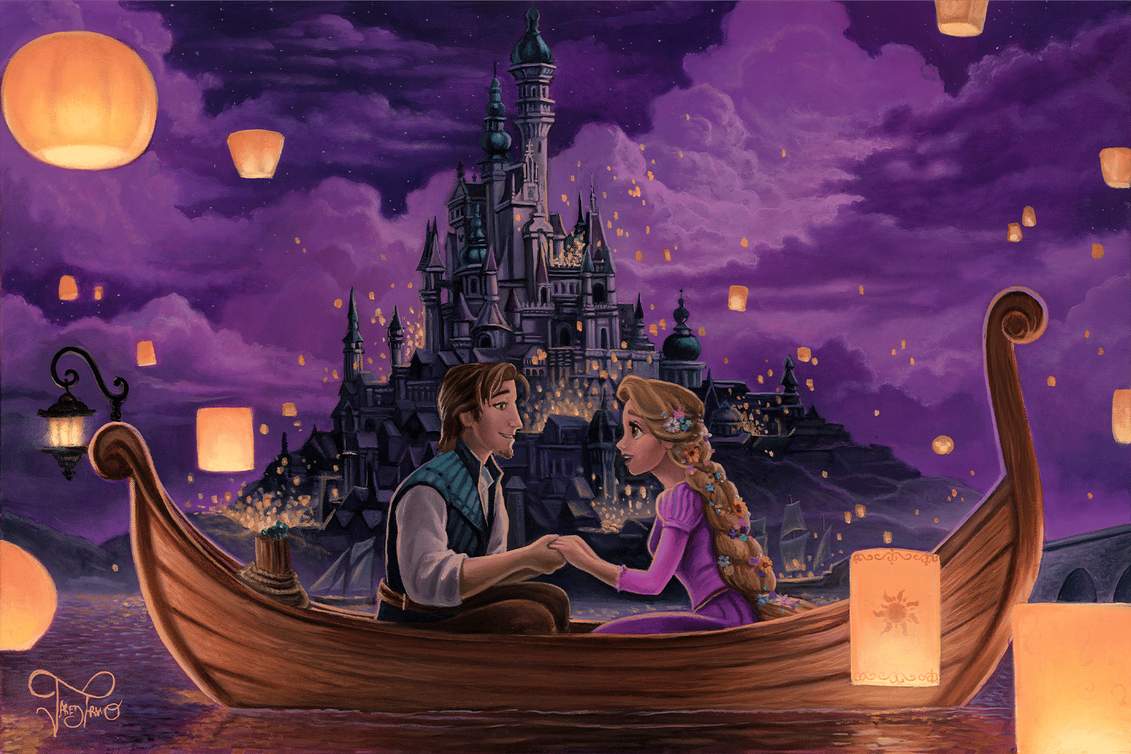 Disney Festival of Lights Art Print  View 5