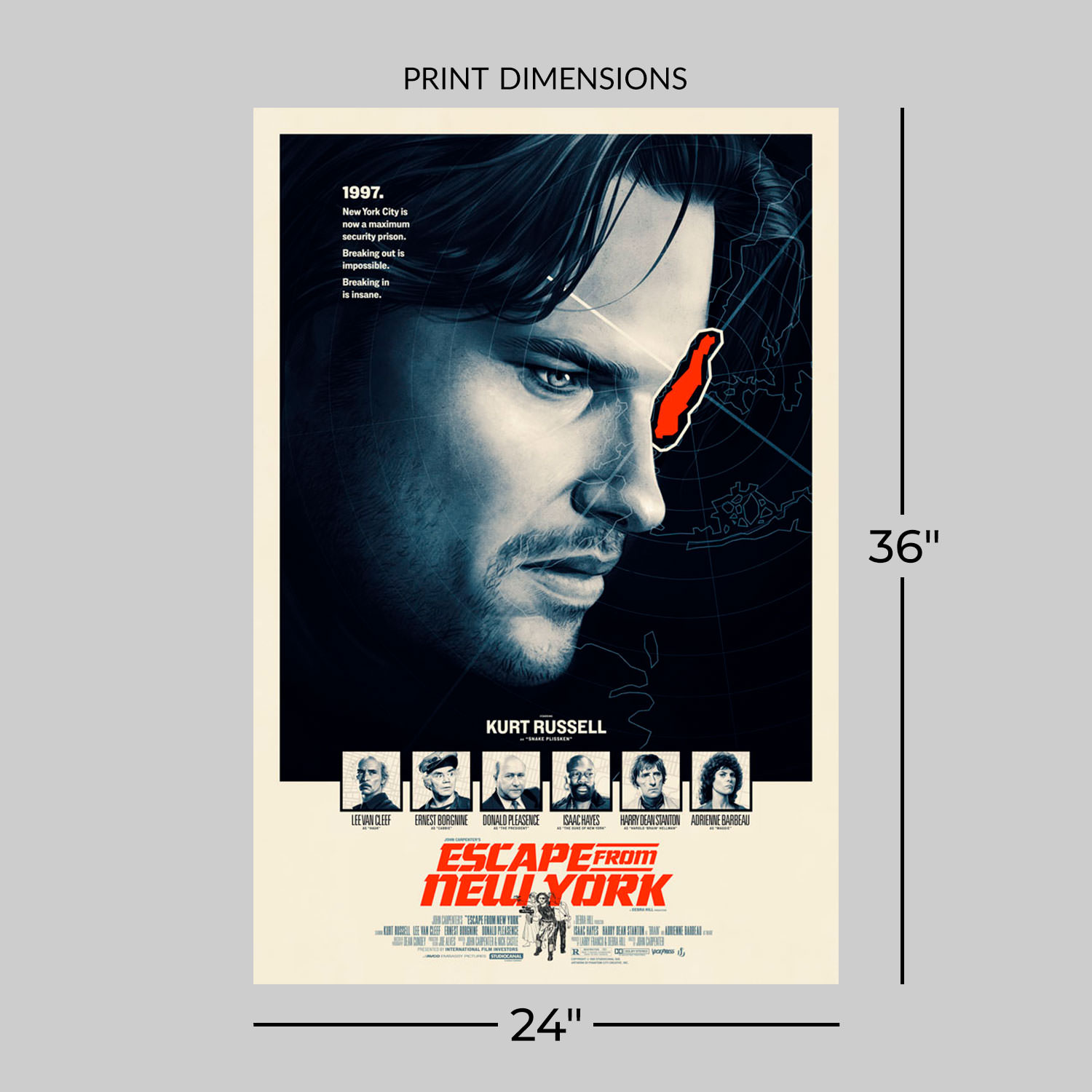 Escape from New York Escape from New York Movie Poster  View 2