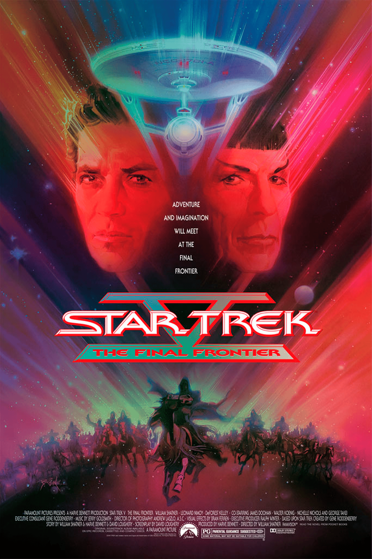 Star Trek Star Trek: The Final Frontier Foil Variant Movie Poster  View 3