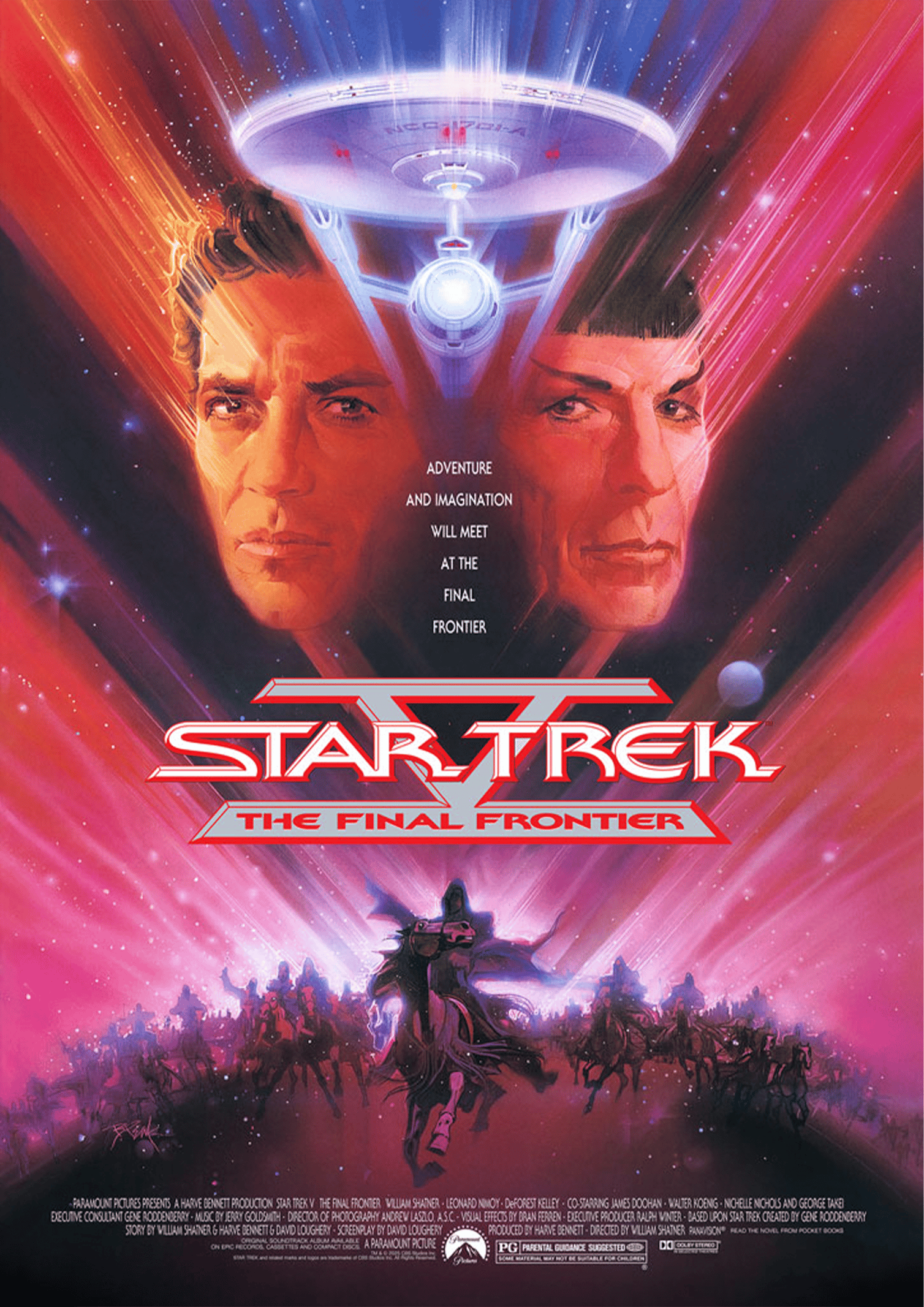 Star Trek Star Trek V: The Final Frontier Editions Variant Movie Poster  View 3