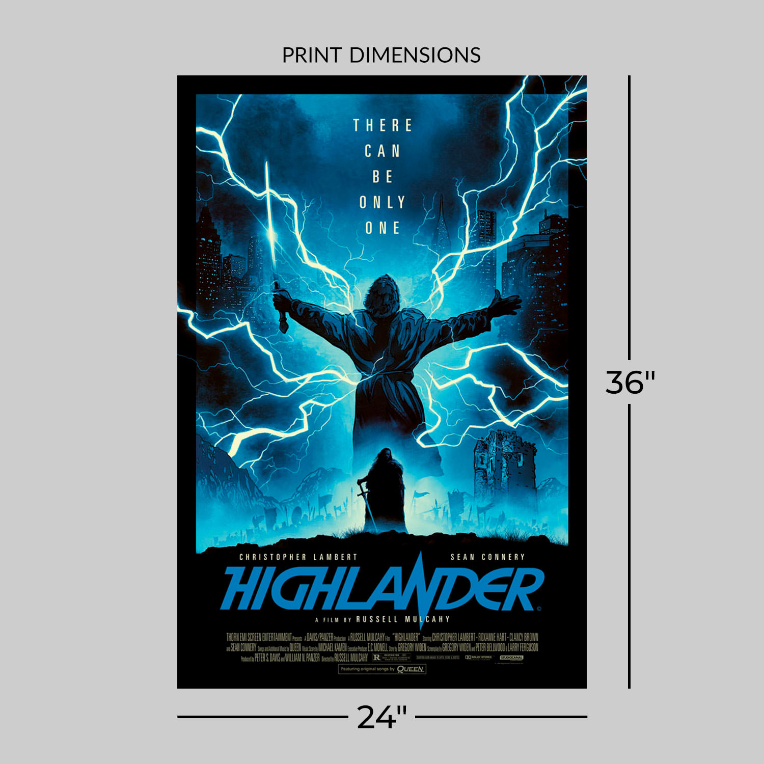Highlander Highlander Movie Poster  View 2