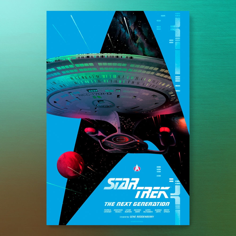 Star Trek: The Next Generation Art Print by Vice Press | Sideshow