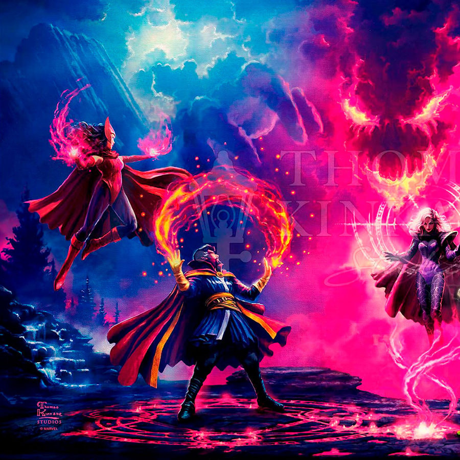 Marvel Doctor Strange vs The Dark Despot Art Print  View 3