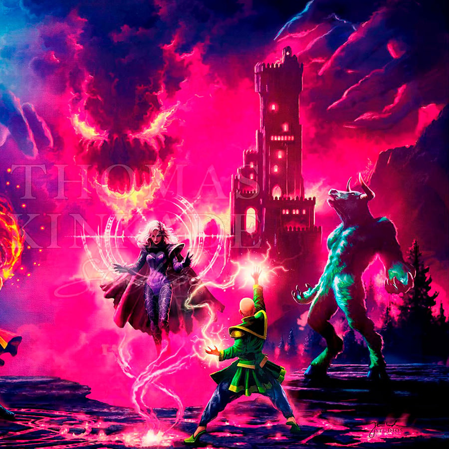 Marvel Doctor Strange vs The Dark Despot Art Print  View 4