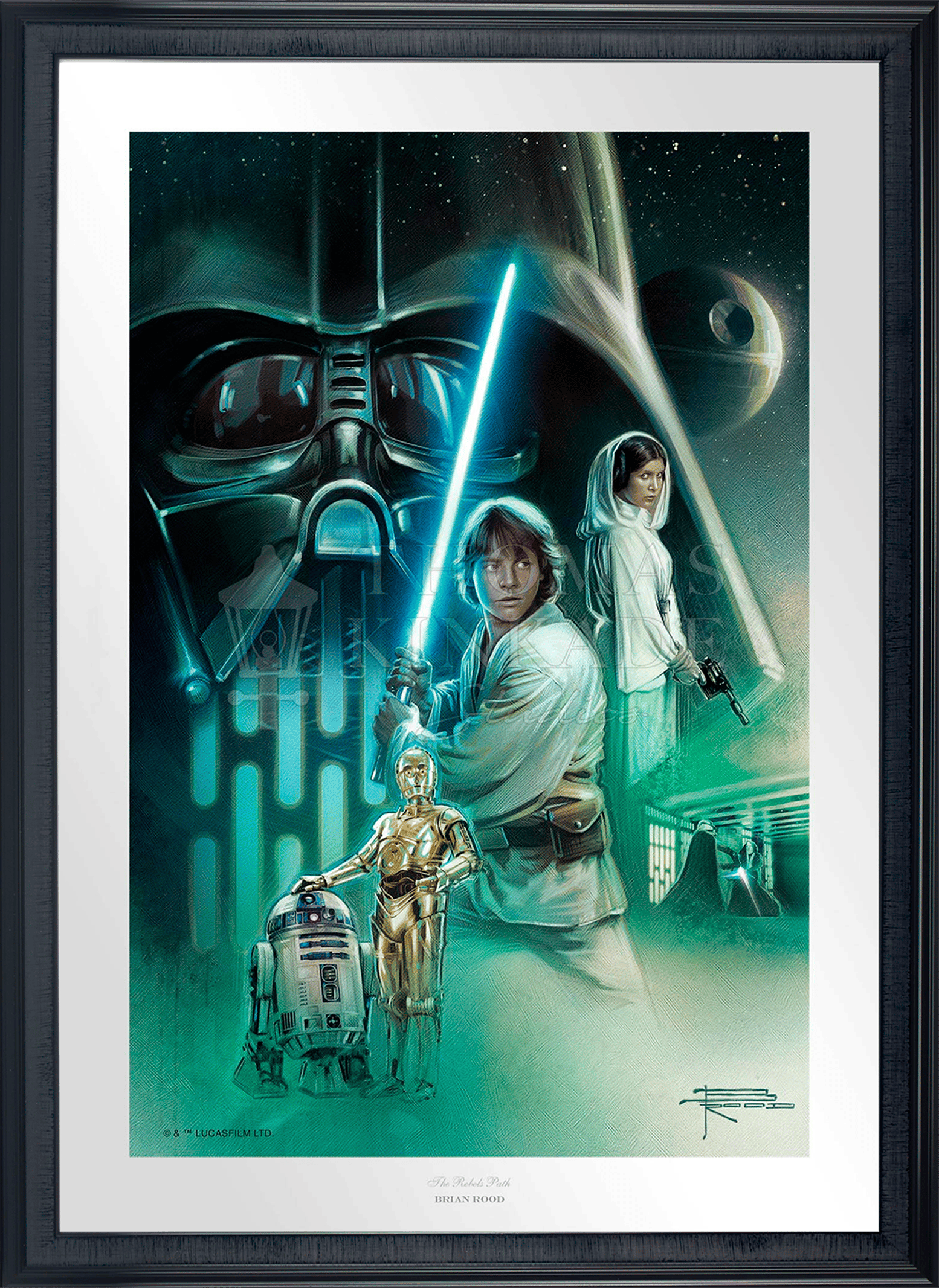 Star Wars The Rebel's Path Art Print  View 4
