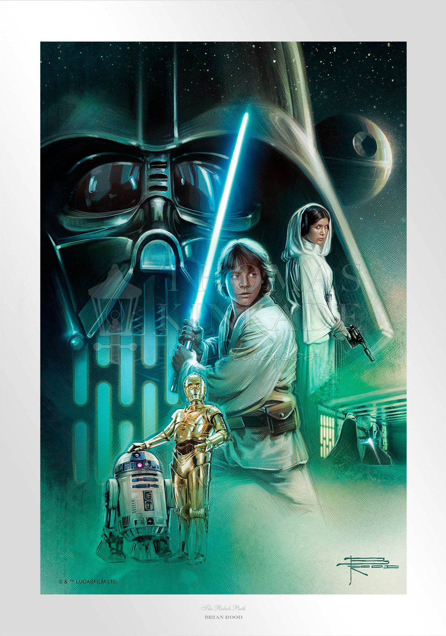 Star Wars The Rebel's Path Art Print  View 4