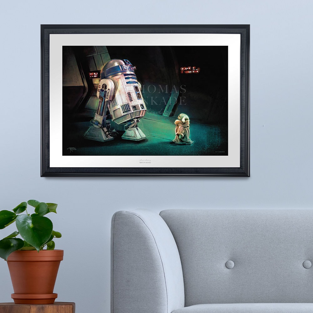 Star Wars First Meeting Art Print  View 1