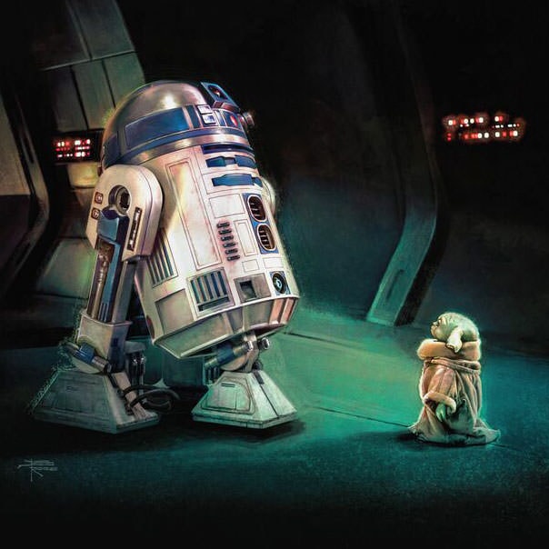 Star Wars First Meeting Art Print  View 3