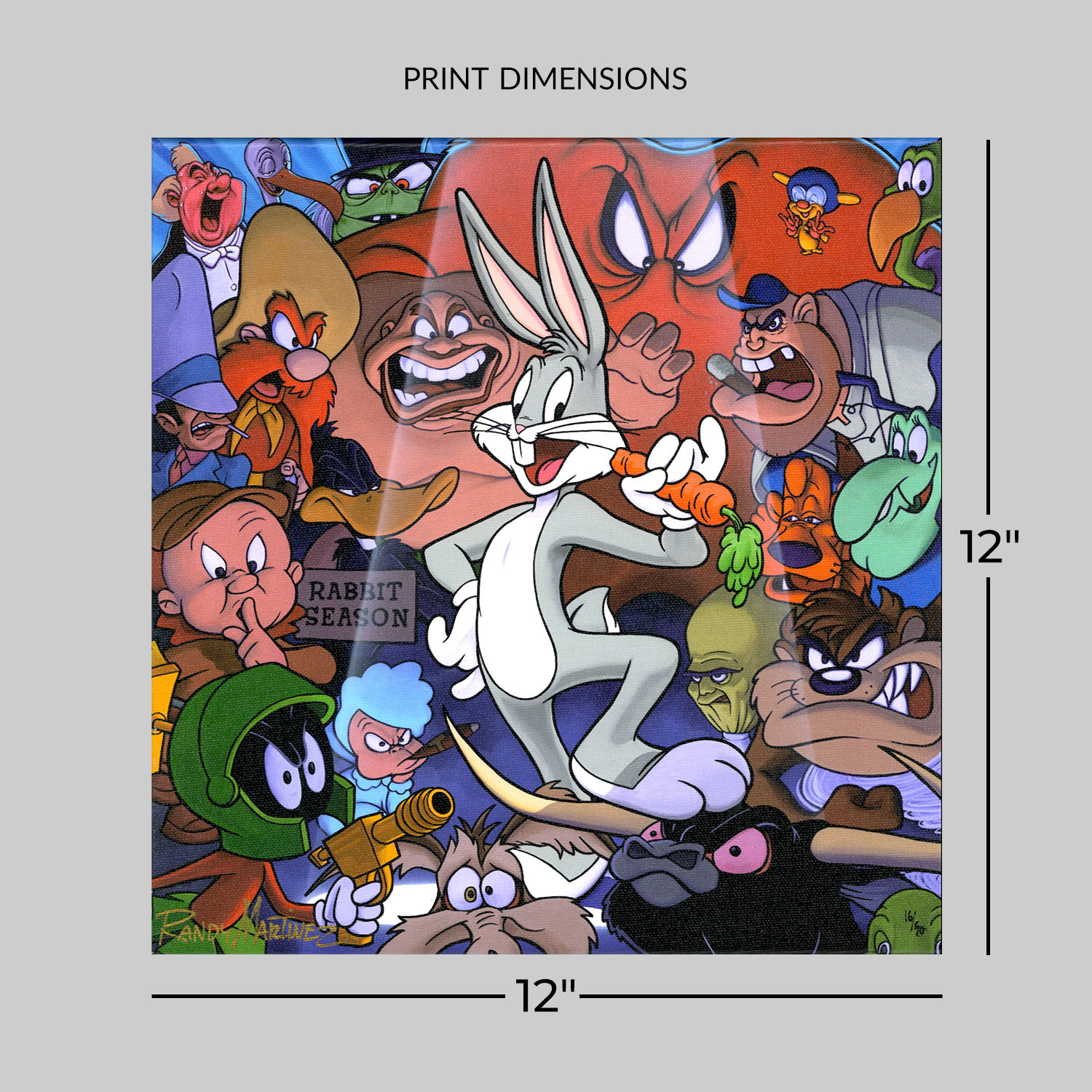 Looney Tunes Ain't I A Stinka'? Art Print  View 2