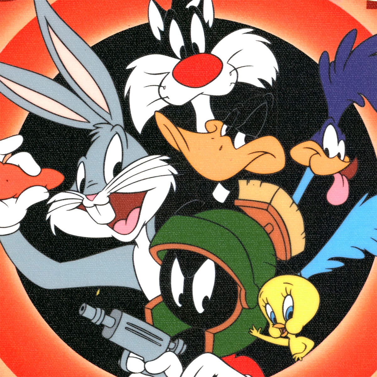 Looney Tunes That's All Folks! Art Print  View 3