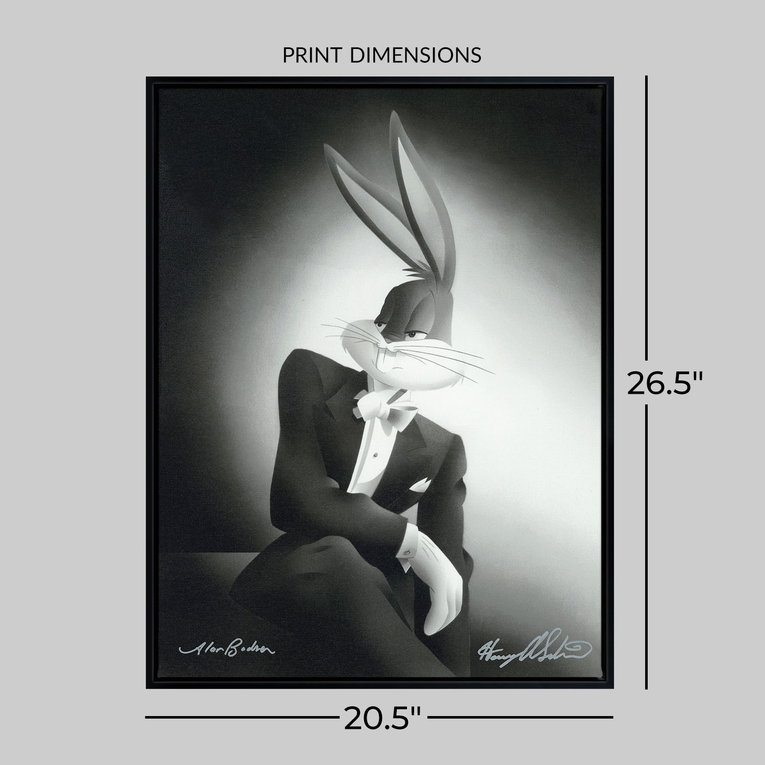 Looney Tunes Portrait Series: Bugs Bunny Art Print  View 2