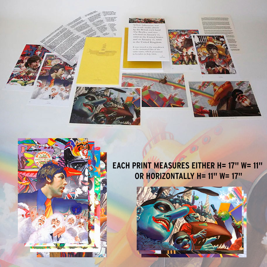 The Beatles The Beatles: Yellow Submarine Portfolio Set Art Print  View 2