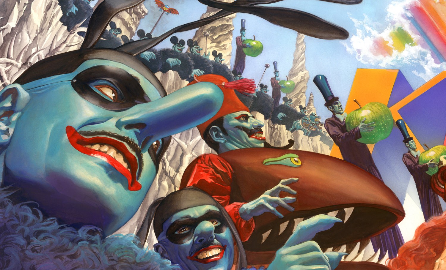 The Beatles: Yellow Submarine Portfolio Print Set by Alex Ross