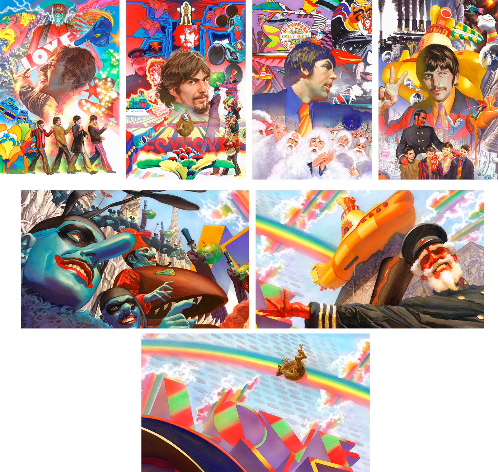 The Beatles The Beatles: Yellow Submarine Portfolio Set Art Print  View 10