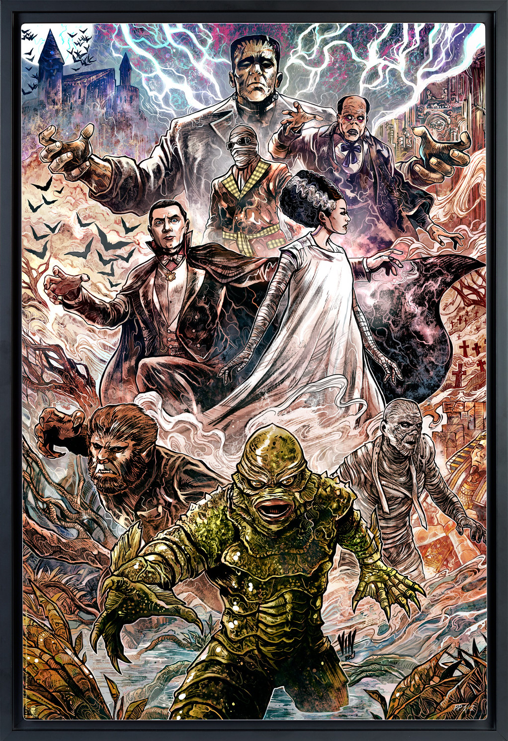 Universal Monsters Universal Monsters Art Print  Exclusive Edition View 7